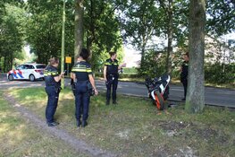 Motorrijder gewond in Bussum
