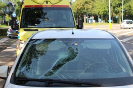 Fietser aangereden op rotonde in Huizen