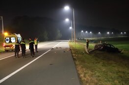 Bestuurder mee met politie na ongeval Naarden