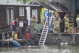 Boot gezonken bij Weesp
