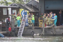 Boot gezonken bij Weesp