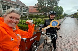 Esther Vergeer opent samen met Paralympische medaillewinnaar Bo Kramer  Sportpoli in Emma Kinderziekenhuis in Amsterdam.