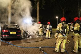Drie auto's uitgebrand in Weesp