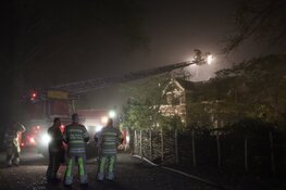 Veel rook bij brand in woning 's-Graveland