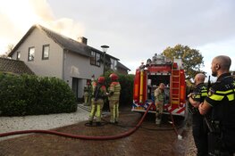 Brand in een woning in Blaricum