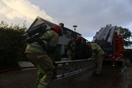Brand in een woning in Blaricum