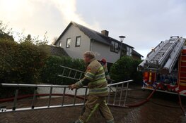 Brand in een woning in Blaricum