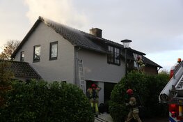 Brand in een woning in Blaricum
