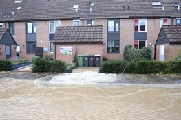 Veel wateroverlast in Huizen