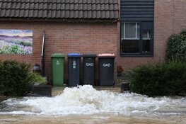 Veel wateroverlast in Huizen