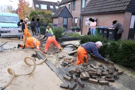 Veel wateroverlast in Huizen