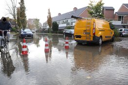 Veel wateroverlast in Huizen