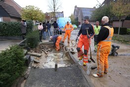 Veel wateroverlast in Huizen