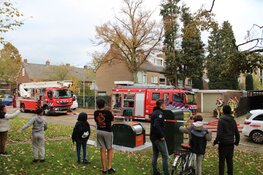 Brand in woning aan de Oude Amersfoortseweg in Hilversum