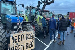 Boerenprotest op Schiphol en Mediapark