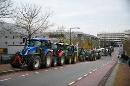 Boerenprotest op Schiphol en Mediapark
