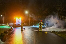 Deelscooter door brand verwoest in Hilversum
