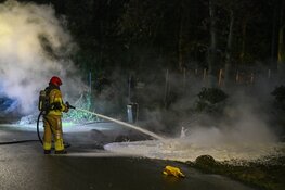 Deelscooter door brand verwoest in Hilversum