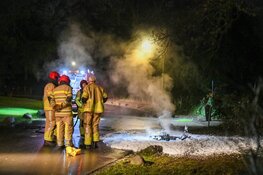 Deelscooter door brand verwoest in Hilversum