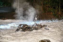 Deelscooter door brand verwoest in Hilversum