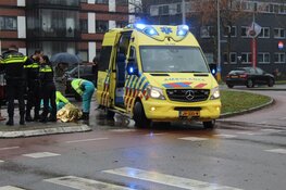 Fietsster aangereden in Huizen