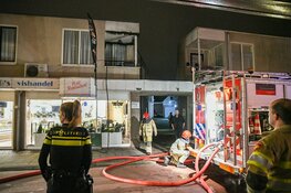 Brand in wasmachine in woning Bussum