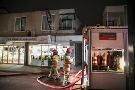 Brand in wasmachine in woning Bussum