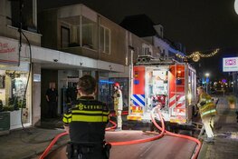 Brand in wasmachine in woning Bussum