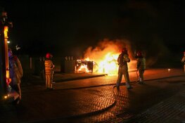 Containerbrand Blaricum snel onder controle