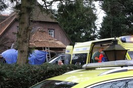 Valpartij bij woning in Laren