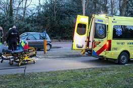 Fietser aangereden door automobilist in Huizen