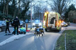 Fietser aangereden door automobilist in Huizen