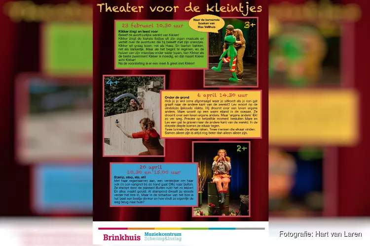 Brinkhuis komt met superleuke kindervoorstellingen