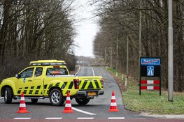 A1 afgezet bij Naarden vanwege storm