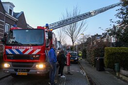 Brand op zolder van woning in Bussum