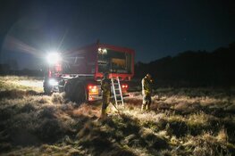 Brand op Bussumerheide onder controle