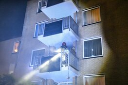 Brand in appartement in Hilversum