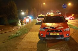 Brandweer Naarden rukt uit naar woningbrand