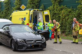 Twee gewonden bij ongeluk op de Amersfoortsestraatweg  in Huizen