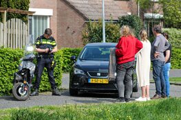 Bromfietser gewond in Huizen