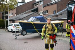 Beginnende brand in sloep in kiem gesmoord