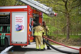 Brand in loods in Eemnes snel onder controle