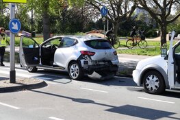 Botsing bij voetgangersoversteekplaats in Bussum