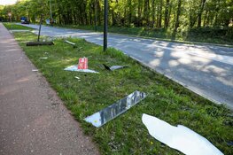 Onwel geworden automobilist krijgt ongeluk in Huizen