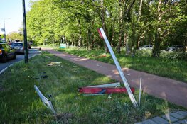 Onwel geworden automobilist krijgt ongeluk in Huizen