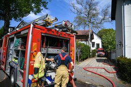 Brand in appartement in Hilversum