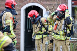 Korte brand in woning Muiderberg