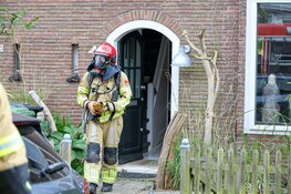 Korte brand in woning Muiderberg