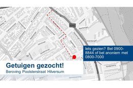 Getuigen gezocht beroving Hilversum