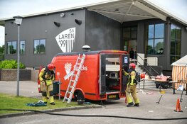 Brand in foodtruck in de kiem gesmoord